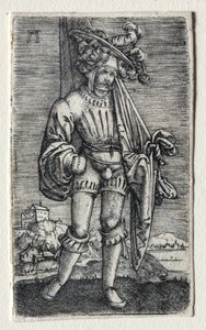小さな旗手 作： Albrecht Altdorfer