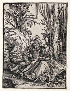 恋人 作： Albrecht Altdorfer