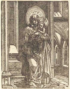 教会の聖母子 作： Albrecht Altdorfer
