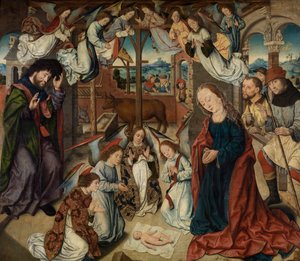 The Adoration of the Shepherds (oil on panel)   1440349   ja       japanese Successfully Translated  Original: The Path in the Garden Translat: The Path in the Garden 1438275 ja japanese Successfully Translated Original: Neptune resigning the Empire of the 作： Albrecht Bouts