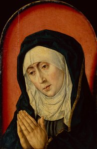 The Mater Dolorosa (パネルに油彩)