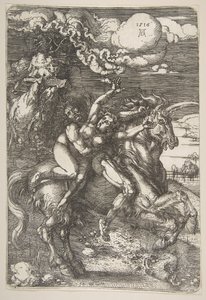 Proserpine.ndの拉致 作： Albrecht Dürer