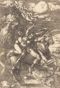 ユニコーンの誘拐、1516年。