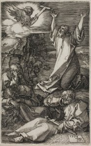 「刻まれた情熱」より「庭の苦しみ」 作： Albrecht Dürer