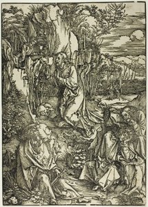 「大いなる受難」より「庭の苦しみ」 作： Albrecht Dürer