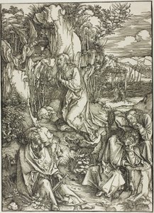 「大いなる受難」より「庭の苦しみ」 作： Albrecht Dürer