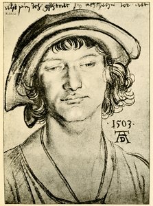 匿名の肖像 作： Albrecht Dürer