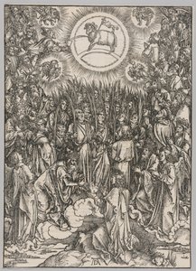 黙示録: 子羊の崇拝—選ばれし者の賛美歌 作： Albrecht Dürer