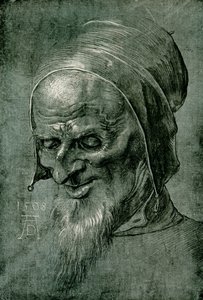 1508年の使徒の頭 作： Albrecht Dürer