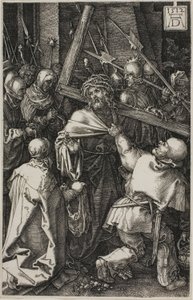 刻印された情熱からの十字架のベアリング 作： Albrecht Dürer