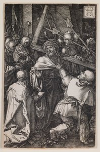 シリーズ「刻まれた情熱」からの十字架のベアリング 作： Albrecht Dürer