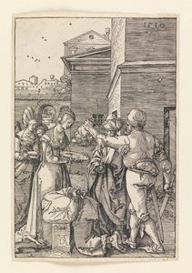 洗礼者ヨハネの斬首 作： Albrecht Dürer