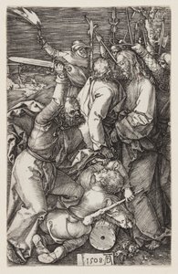 キリストの裏切り、『刻まれた受難』より 作： Albrecht Dürer
