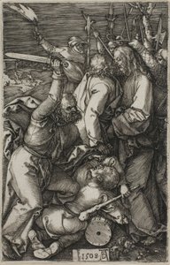 キリストの裏切り、『刻まれた受難』より 作： Albrecht Dürer