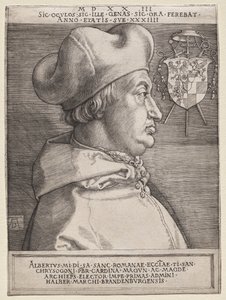 ブランデンブルクのアルブレヒト枢機卿 - 大皿 作： Albrecht Dürer