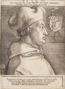 ブランデンブルクのアルブレヒト枢機卿。 または偉大な枢機卿 作： Albrecht Dürer