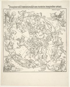 北天天体図 作： Albrecht Dürer