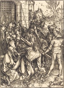 十字架を背負うキリスト 作： Albrecht Dürer