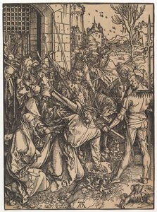 大きな情熱からの十字架を運ぶキリスト、ca。 1498年。 作： Albrecht Dürer