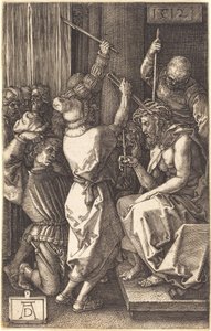 いばらの冠をかぶったキリスト 作： Albrecht Dürer