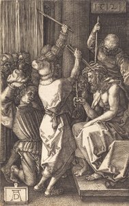 いばらの冠をかぶったキリスト、1512年。 作： Albrecht Dürer