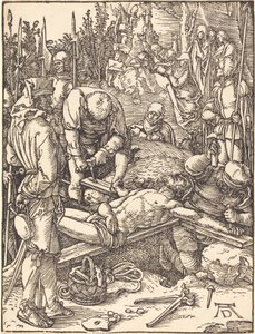 十字架につけられたキリスト 作： Albrecht Dürer