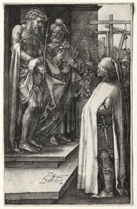 人々に示されたキリスト 作： Albrecht Dürer
