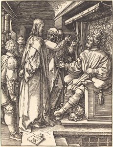 ヘロデの前のキリスト 作： Albrecht Dürer