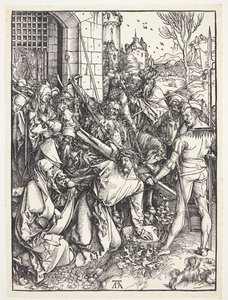 十字架を背負うキリスト 作： Albrecht Dürer