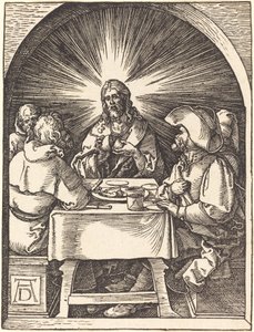 エマオのキリスト 作： Albrecht Dürer