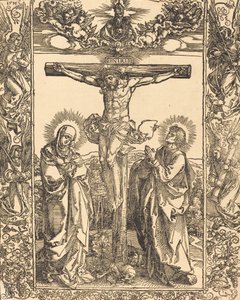 十字架上のキリスト、1516年。 作： Albrecht Dürer
