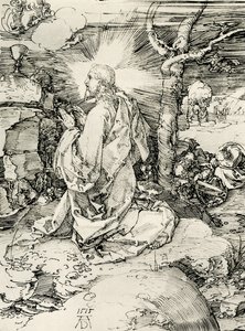 オリーブ山のキリスト 作： Albrecht Dürer