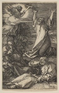オリーブ山のキリスト、1508年 作： Albrecht Dürer