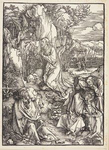オリーブ山上のキリスト 作： Albrecht Dürer