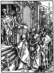 キリストは人々に示した、1498、1936 作： Albrecht Dürer