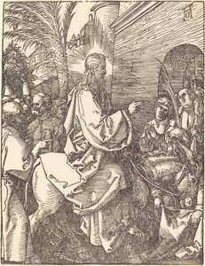 キリストのエルサレム入城 作： Albrecht Dürer