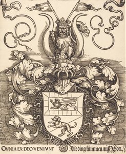 ローレンツ・シュタイバーの紋章、おそらく 15201521。 作： Albrecht Dürer