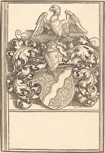 Michael Behaim の紋章、おそらく c. 1520年。 作： Albrecht Dürer