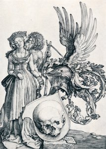頭蓋骨の紋章、1503 1906 作： Albrecht Dürer