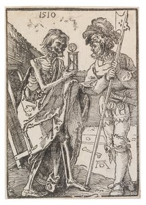 死とランスクネ、1510年。 作： Albrecht Dürer
