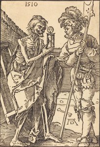 死とランスクネ、1510年。 作： Albrecht Dürer