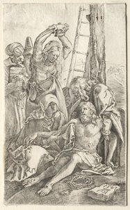 十字架からの降下、1501年。 作： Albrecht Dürer