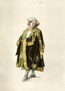 宮廷服のデザイン 作： Albrecht Dürer