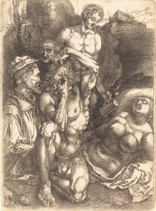 デスパレートマン、おそらく15141515。 作： Albrecht Dürer