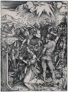 聖カタリナの殉教 作： Albrecht Dürer