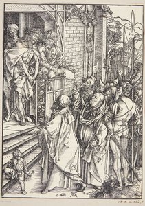 Ecce Homo - キリストのプレゼンテーション 作： Albrecht Dürer