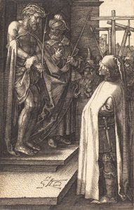 見よ、男、1512年 作： Albrecht Dürer