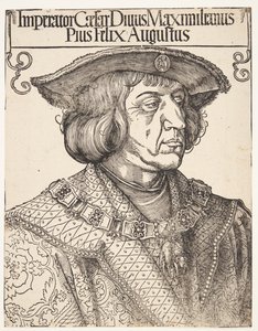 マクシミリアン1世 作： Albrecht Dürer