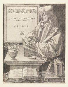 エラスムス 作： Albrecht Dürer