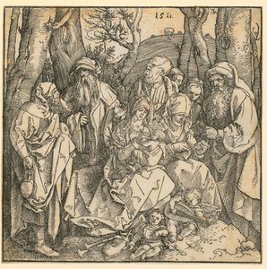 エラスムス・フォン・ロッテルダム 作： Albrecht Dürer